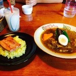 36915362 - ラフテーカレー 厚切りベーコントッピング