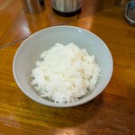 手打ち中華そば 竹の助 - ごはん小（170円）