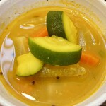 月と亀 - 野菜のカレー