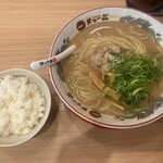天下一品 - 料理写真:こってり大盛り+ライス