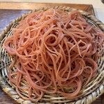 手打ち蕎麦 雷鳥 - トマト切り