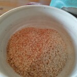 そば処　やまなみ - ごまくるみ、、、が粉末で出てくる。練ってペースト状で出てくるところは多いけど粉末は初めて。これ、気に入ったな♥