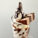 焼肉冷麺やまなか家 - チョコレートパフェ