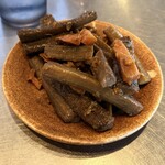 元祖田舎っぺうどん - きんぴらごぼう￥280
