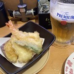 スシロー - 料理写真:本編天ぷら盛り合わせ(380円込)