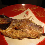 Shusai Okame - 鯛の尾頭付き塩焼き（大）4000円