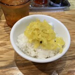 支那麺 はしご - 龍馬漬けは遠慮せずたっぷりと