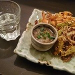 アキバの酒場 - お薦めかき揚げ♪