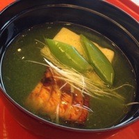 京都和久傳 - 鱒と芹のすり流し