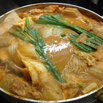 みょうが屋 - 豆腐チゲ  具材たっぷり、うんめー