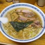 中華そば つけ麺 甲斐 - 中華そば つけめん 甲斐 （塩チャーシュー麺・950円）