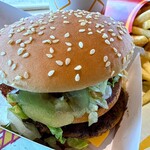 マクドナルド - 料理写真:ランチ ビックマック LLセット 690円