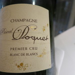 レフェルヴェソンス - 27年4月　CHAMPAGNE Pascal Doquet PREMIER CRU BLANC DE BLANCS