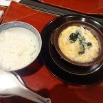 さ行 - 白魚・竹の子・若布の柳川仕立と白ご飯
