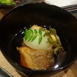 さ行 - のどくろと豆腐こしあぶら煎り出し