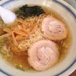 陳さん館 - 上州手打ラーメン(細麺)(450円)