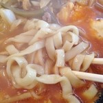 陳さん館 - 上州名物手打雷ラーメン麺拡大