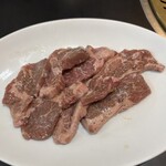仙台焼肉ホルモンまんぷく亭 - ラム肉　なんか微妙なお味でした。