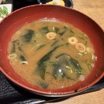 魚食処 一豊 - お味噌汁