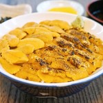 食堂うしお - 新メニュー！！炙りうに丼※提供期間はうに漁期以外￥2500　　