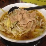 麺屋わっしょい - 男のシビ辛ラーメン（￥853）（'14/11 裏メニュー）