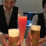 BAR PARTAGE - イチゴのカクテルで乾杯♪