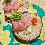 寿司トおでん にのや - 燻製すじことろたく