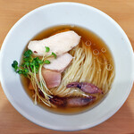 らぁ麺 丸山商店 - 料理写真:鯵煮干しとイカ煮干しのらぁ麺