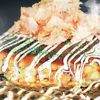 Okonomiyaki [Kansai style/Hiroshima style] available◎