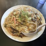井手ちゃんぽん - 料理写真:皿うどん 大盛り 1050円