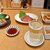 ソバキチ - 料理写真:天狗舞。マグロぶつ。ごま鯵たたき。柚子ふり大根返し漬け。