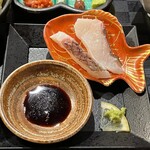 松山鯛めし 秋嘉 - 鯛のお刺身