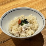 松山鯛めし 秋嘉 - 薬味のせ