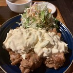 津田屋食堂 - タルタルたっぷり♪