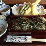 一休 - 天せいろ頂きました。ふきのとう嬉しく♬