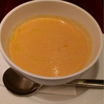 ゴッサムグリル - 本日のスープ エビとニンジンのポタージュ