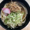 ぷらっとぴっと 7・8番ホーム - かしわうどん¥570