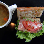 パン オ フゥ - 料理写真:ジャンボン クルディテ