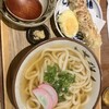 うどん棒 - かけうどんとちく玉天。やはり大阪のうどんは素晴らしい！