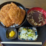 ます栄食堂 - ソースかつ丼