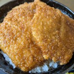 ます栄食堂 - ソースかつ丼（アップ）