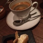 フィナンシェ - 最後にコーヒーいただきました♪