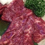 高麗亭 - 上サガリ。基本的には横隔膜のお肉が好き。