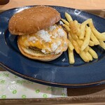 NASU FOREST KITCHEN - ダブルチーズバーガー＆ポテト1600円