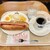 BERG - 料理写真:ホットドッグコーヒーセット　638円は安い