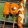 串カツ・発酵おばんざい 揚八 - うめよこ御膳(最初の3本)