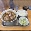 煮干の五郎 - 中華そば　ねぎ　めし大盛サービス