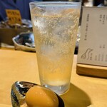 鳥 から揚げ うえ山 - 山崎をハイボールで二杯ほどいただきました