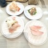 はま寿司 - えび明太マヨオニオン、生ハムマヨアボカド、九州産あじのたたき・大葉つつみみそ和え、とろびんちょう