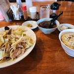 牡丹園 - 上海麺・半炒飯～☆